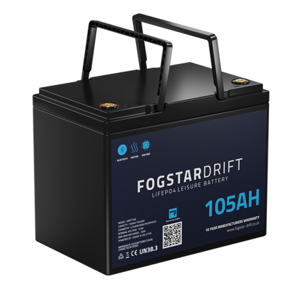 Fogstar Drift 12v 105Ah Lithium Leisure Battery