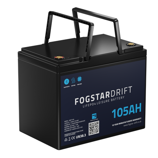 Fogstar Drift 12v 105Ah Lithium Leisure Battery